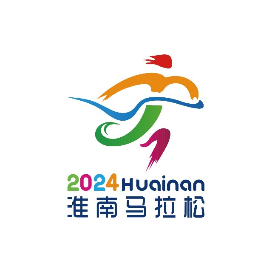 2024淮南马拉松 Logo