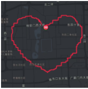 北京轨迹积分赛2025赛季3月赛期 暨 北京轨迹跑 总61期 【女神之心】分站活动 Logo