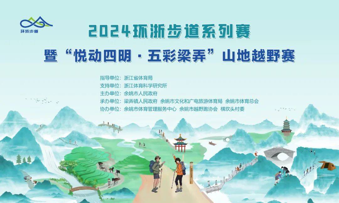 2024环浙步道系列赛暨“悦动四明・五彩梁弄”山地越野赛