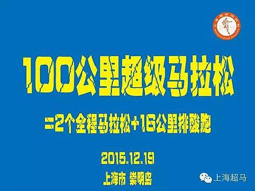 2015嘉扬eHR崇明环岛100公里超级马拉松赛 Logo