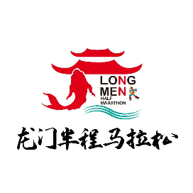 鹿鹰园・2024龙门半程马拉松赛 Logo