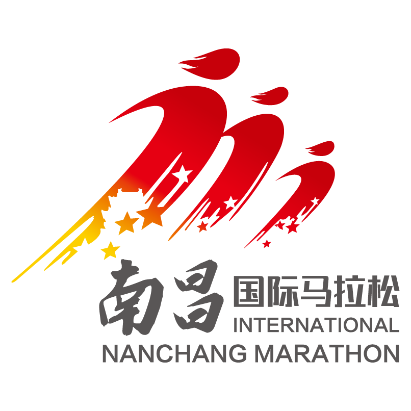 江铃集团—易至汽车·2018南昌国际马拉松 Logo