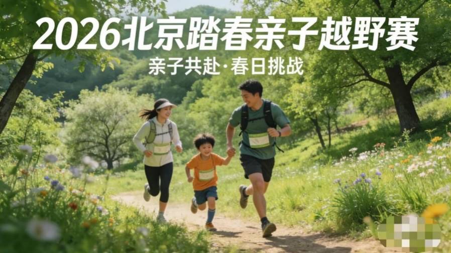 2026北京踏春亲子越野赛（原始人体育赛事） Logo