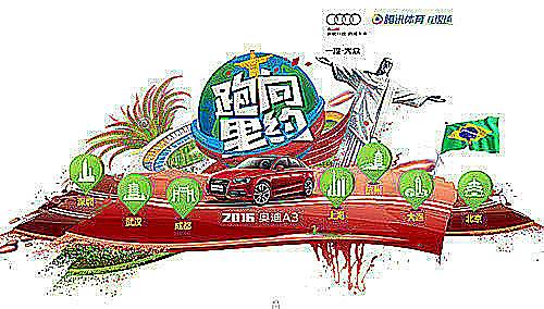 2016奥迪A3・腾讯体育跑向里约 大连站 Logo
