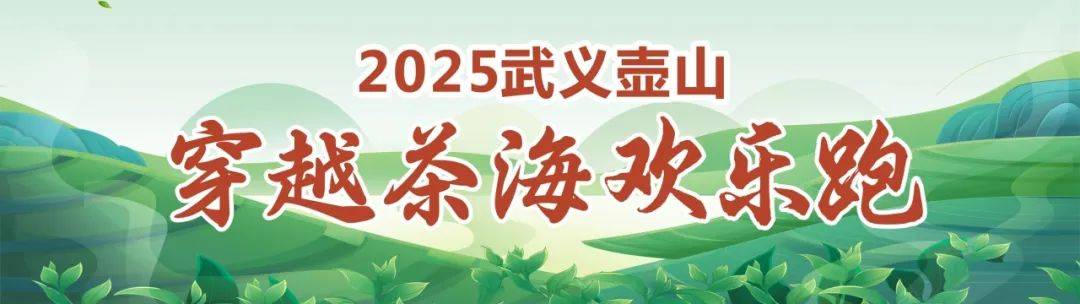 2025武义壶山穿越茶海欢乐跑 Logo