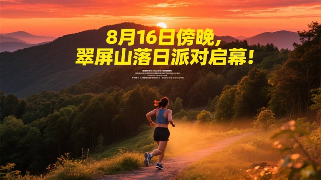 2025立秋・翠屏山落日跑 Logo