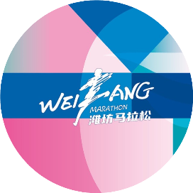 “好运山东”歌尔・2025潍坊马拉松暨山东省马拉松联赛 (潍坊站) Logo
