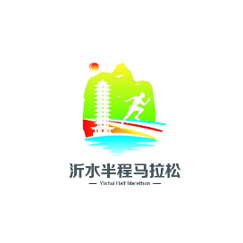 兰陵王・2024沂水半程马拉松 Logo