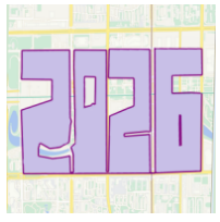 2026北京轨迹跑总102期・北京2026年度数字迎新轨迹跑—奥林匹克公园站 Logo