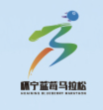 2024怀宁蓝莓马拉松 Logo