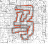 2026北京轨迹跑总107期・北京新年马字跑 Logo