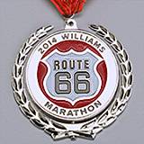 2017威廉姆斯66号公路马拉松赛 Logo